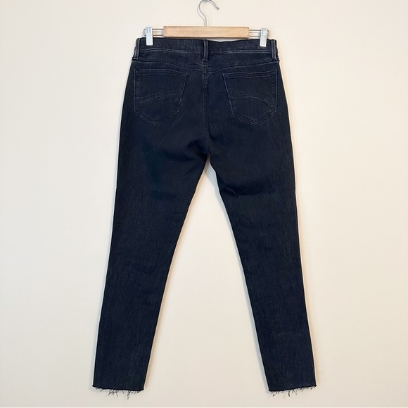 Driftwood Jackie Black Pearl Studded Raw Hem Jeans - Size 29 - Picture 3 of 14